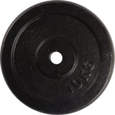 VirtuFit Gietijzeren Gewicht - Halterschijf - 30 mm - 10 kg - Zwart