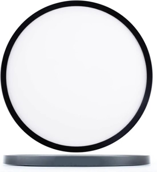 MCNUSS Moderne houten led-plafondlamp voor inbouw, 30,5 cm