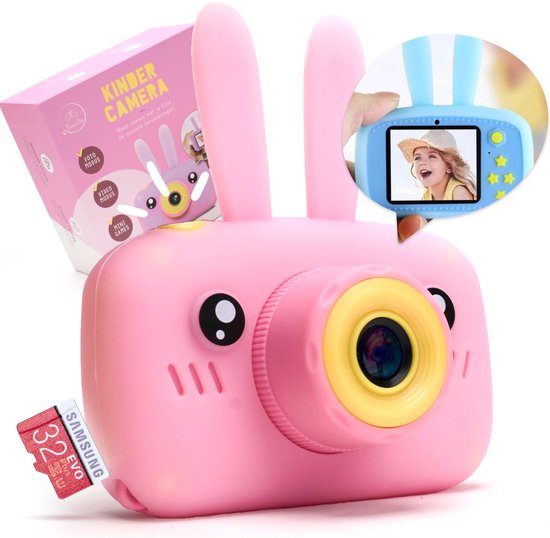 Kindercamera, digitale camera met hoge resolutie voor het maken van foto's en video's