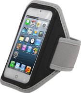 Apple iPhone 5C Hoesje - Mobigear - Serie - Neopreen Sportarmband - Zwart - Hoesje Geschikt Voor Apple iPhone 5C