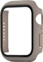 Mobigear Color Hardcase Hoesje voor Apple Watch Series 4 (40mm) - Bruin