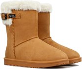 *gevoerd* FashionBootZ winterboots Camel-42