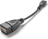 Câble USB Cellularline 35314 0,15 m 2.0 Micro-USB B USB A Noir