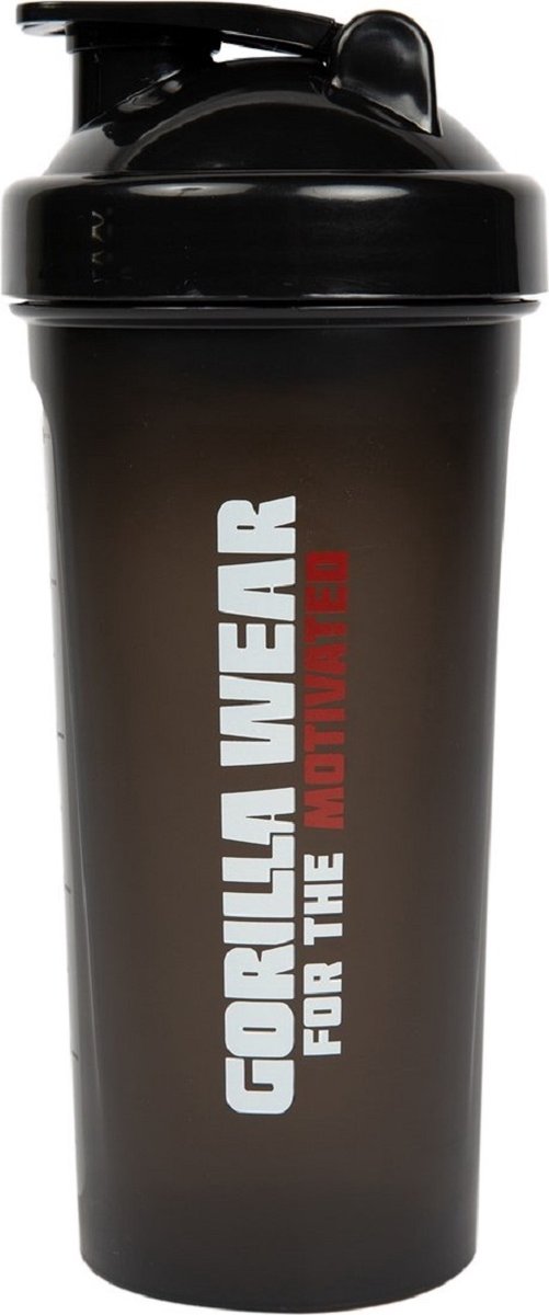 Goedkoopste Gorilla Wear Shaker XXL - Zwart - 1000ml