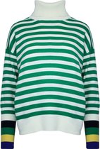 Trui Marcy - Gebreide Trui met Col - Groen