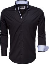 Overhemd Lange Mouw 75514 Black