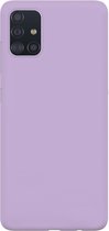Coque siliconen hoesje Ceezs Pantone Samsung Galaxy A71 - violette