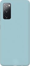 Ceezs Pantone siliconen hoesje geschikt voor Samsung Galaxy S20 FE - silicone Back cover in een unieke pantone kleur - blauw