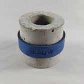 Rauw Beton Design kaarsen Blauw industrieel kaarsenhouder cement