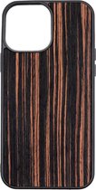 Apple Iphone 13 Pro Coromandel - Houten GSM / Telefoon Hoesje - Shockproof TPU Case