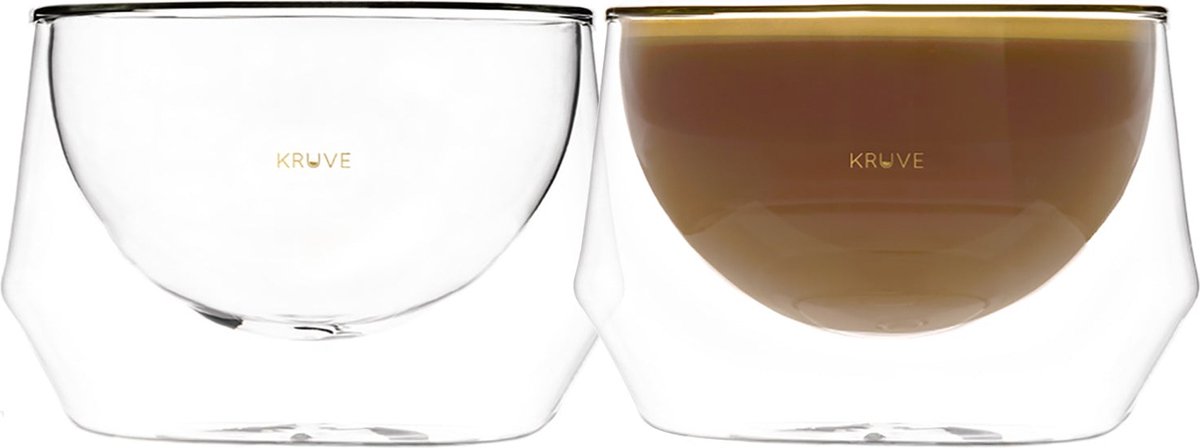 Kruve - Imagine Latte 250ml - hand-blown coffee tasting glass