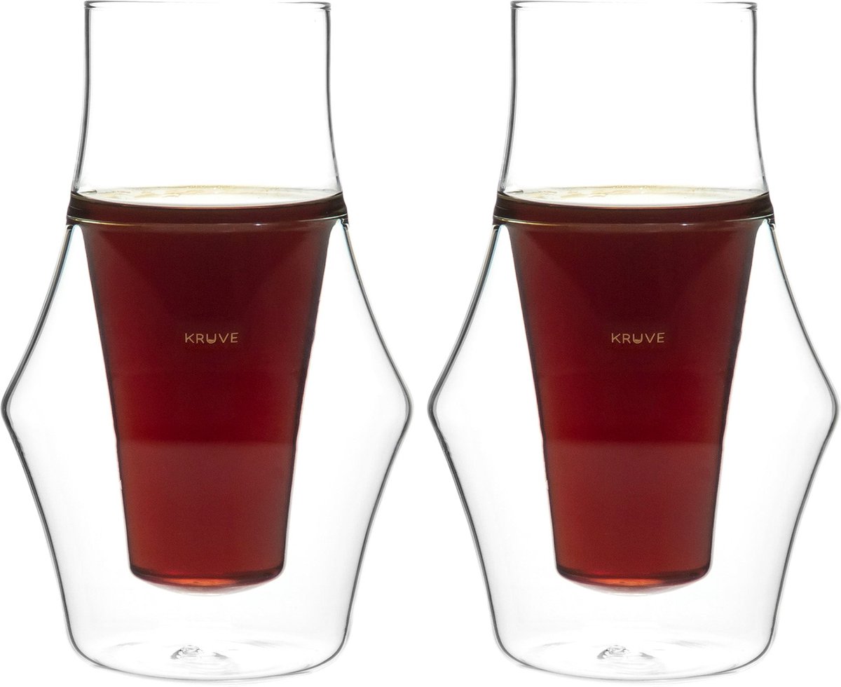 Kruve - EQ Glass 150ml - 2 Pack Inspire - hand blown - double-walled tasting glasses