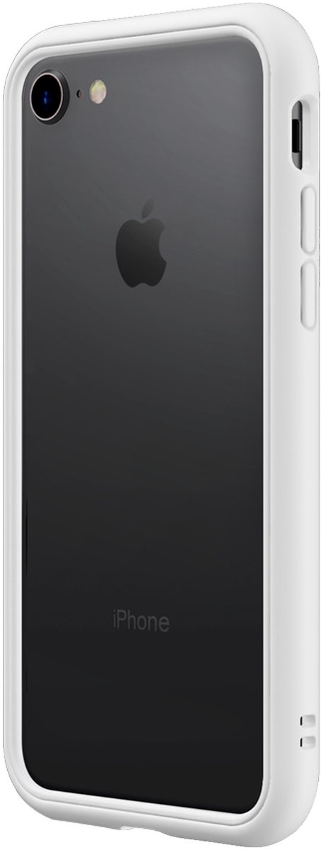 Apple iPhone 8 Hoesje - Rhinoshield - CrashGuard NX Serie - Hard Kunststof Bumper - Wit - Hoesje Geschikt Voor Apple iPhone 8