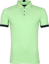 Suitable - Polo Fluor Lime - Slim-fit - Heren Poloshirt Maat XXL