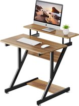 CREDA Bureau - Compact - Thuiswerkplek - Bureau organizer - Bureaulamp - 70 x 60 x 79 cm