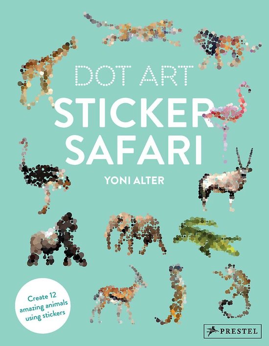 Dot Art Sticker Safari - cover