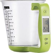 Maatbeker weegschaal - Keukenweegschaal - Digitaal maatkan - 600ml