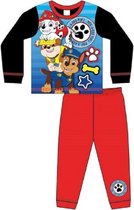 Paw Patrol pyjama - maat 104 - Peek-a-boo Pups pyjamaset - rood/blauw