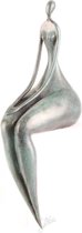 Bronzen Beeld Vrouwelijk Naakt 20x13x44 cm