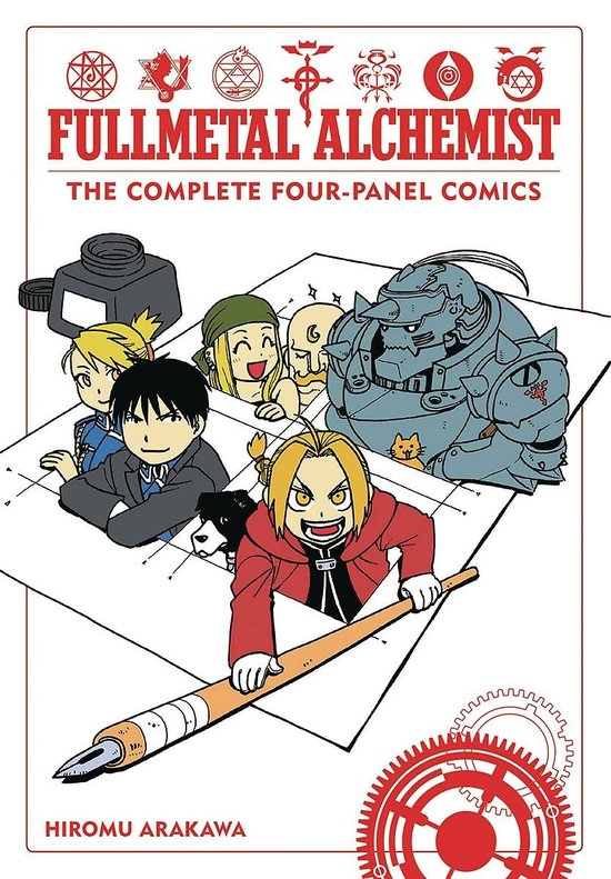 Foto: Fullmetal alchemist the complete four panel comics