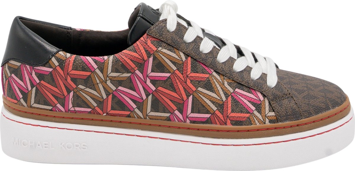 Michael Kors Chapman Lace Up Dames Sneakers Brown - Maat 41