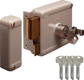 Yale Oplegslot 635-50 met 4 sleutels - DIN Rechts - Doornmaat 50 mm