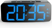 YUCONN Wekker - Wekker Kinderen - Kinderwekker - Grote LED Cijfers - Wekkers Digitaal - Dimbaar Display - Sleeptimer