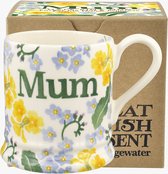 Emma Bridgewater Mug 1/2 Pint Flowers Forget Me Not & Primrose Mum Boxed