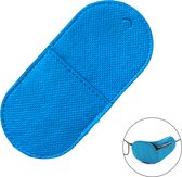 2 x Brilpatch –Extra Large - Blauw – Brilpleister – Amblyopie – Lui Oog -Afdekken Lui Oog – Oogpleister – Occlusietherapie