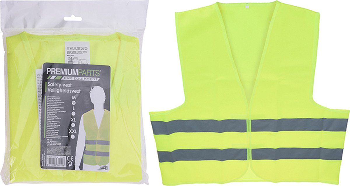 Veiligheidsvest geel maat: XL