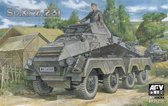 AFV-Club Early Type Sd.Kfz. 231 Schwerer Panzerspähwagen + Ammo by Mig lijm