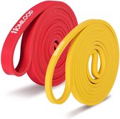 HOMILOOP Pull Up Assist Bands, Latex Resistance Band Loop voor Krachttraining, Home Gym Apparatuur voor Mannen en Vrouwen Licht Niveau