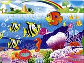 D&More Kinder Puzzel Onder Water Wereld  40 Stukjes. NO:D84
