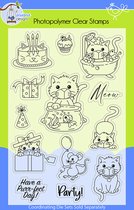 Kitty Love Stamp Set (LBD-S010) (DISCONTINUED)