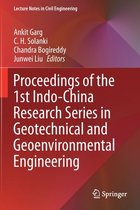 Proceedings of the 1st Indo China Research Series in Geotechnical and Geoenviron