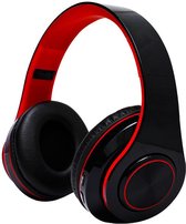 The Top B39 LED koptelefoon - Bluetooth-headset Game-koptelefoon Lage latentie Dual Long Battery Life-modus Oortelefoon met microfoon- Zwart Rood