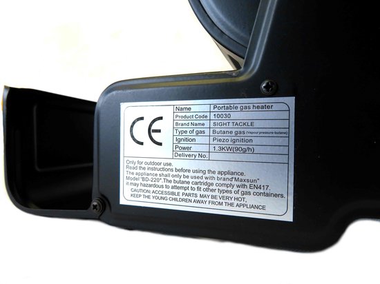 Chauffe-eau portatif au gaz - Chaufferette extérieure - Chaufferette - Chaufferette - Chauffage de terrasse