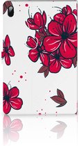 Case Design Housse pour tablette Samsung Galaxy Tab S7 FE avec support Blossom Red