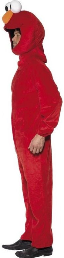 Kostuum van Elmo uit Sesamstraat™ voor volwassenen - Verkleedkleding -  Onesize | bol.com