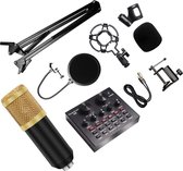 Frobin Microfoon Set - BM 800 Studio Microfoon - Microfoon voor PC - Microfoon met Arm - Microfoon met Standaard