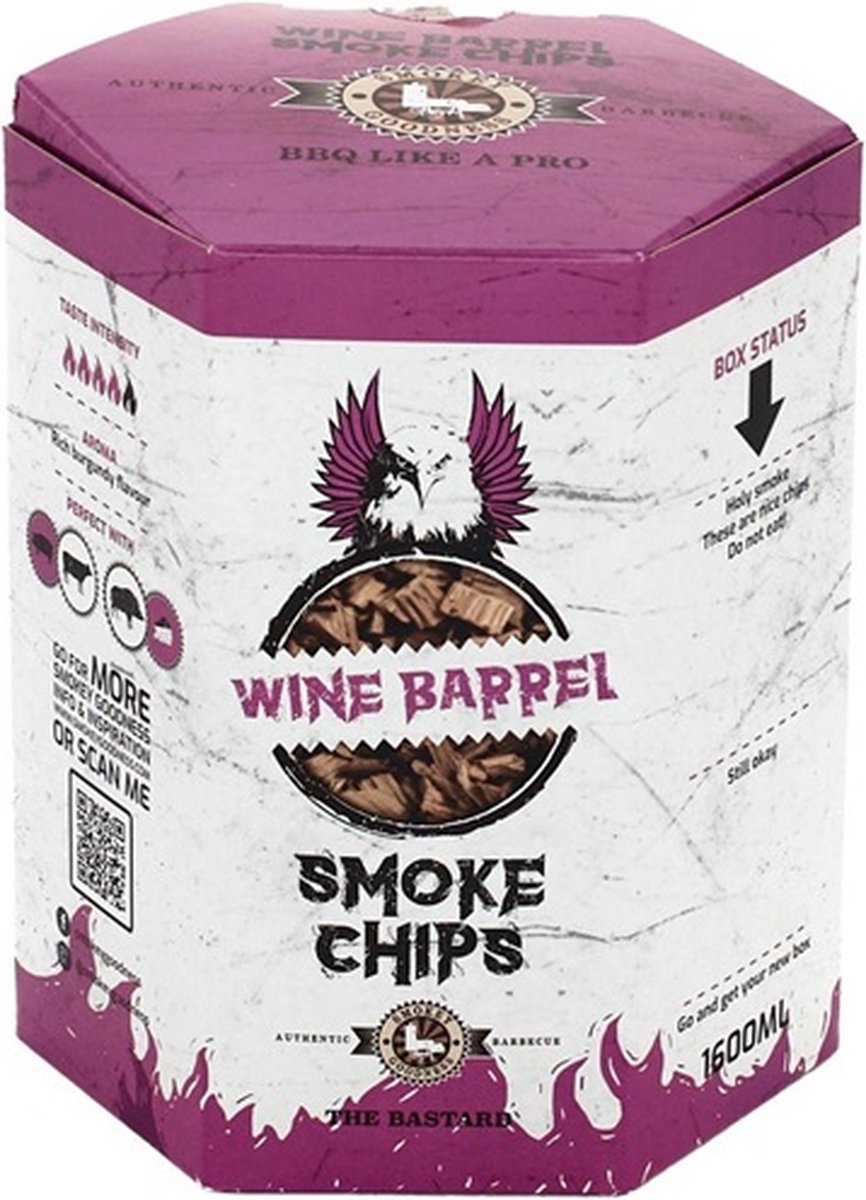 Smokey Goodness Wine Barrel Smoke Chips