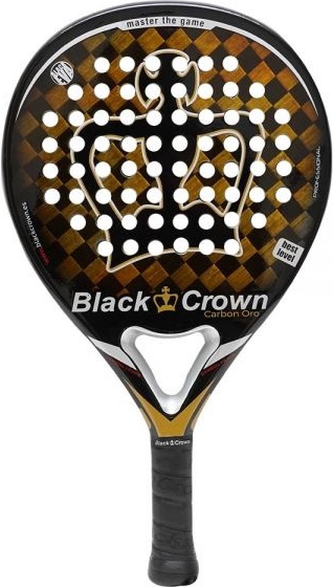 Black Crown Carbon Oro Padel Racket