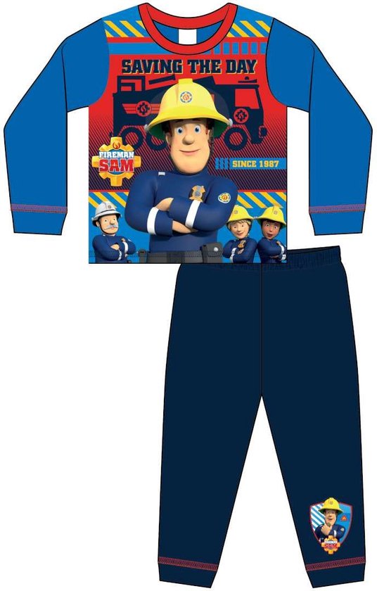 Brandweerman Sam pyjama - Sam pyjamaset Saving the Day