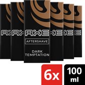Axe Dark Temptation Aftershave - 6 x 100 ml - Voordeelverpakking