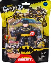 Heroes of Goo Jit Zu DC Comics Batman Super Stretch + Marvel Sticker | Superhelden Speelgoed Speelpop | Actiefiguur voor kinderen jongens meisjes | Squishies Squishy Stretch Twist | Goo Jit Z