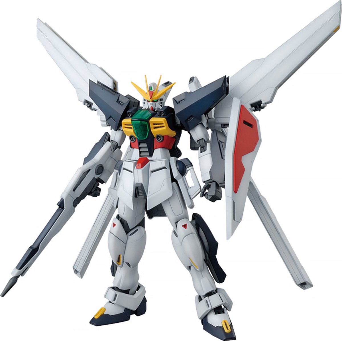 GUNDAM Double X MG 1/100 Model kit | Mecha titan mobile suit | Gunpla samurai robot bouwpakketten voor volwassenen | Speelgoed modelbouw zonder verf lijm of gereedschap | Japanse kunstof puzzel | Manga anime action figure box set incl stand
