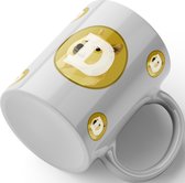Dogecoin mok| DOGE mok| Crypto mok Dogecoin | Dogecoin beker crypto| Bitcoin cadeau| Crypto cadeau| Dogecoin cadeau