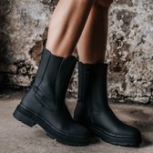Chelsea boots dames - Mae zwart