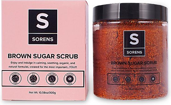Biologische Bruine Suiker Scrub voor Huid