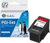 G&G Canon PG-545 XL - Huismerk Inktcartridge - Zwart / Hoge Capaciteit